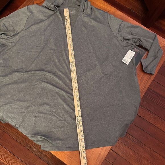 NEW Catherines 4XL Gray Jacket Cardigan 2 pockets - Picture 14 of 16